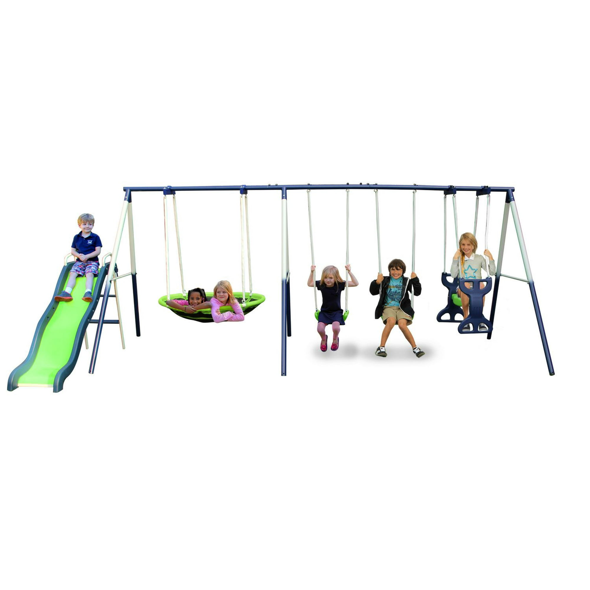 Agame Metal Swing Sets Academy Agame Wild Adventure Swing Set