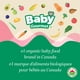 Puffies Banane Chou Kale biologiques Baby Gourmet Bouchées au quinoa et aux lentilles soufflées biologiques - 42 g – image 2 sur 5