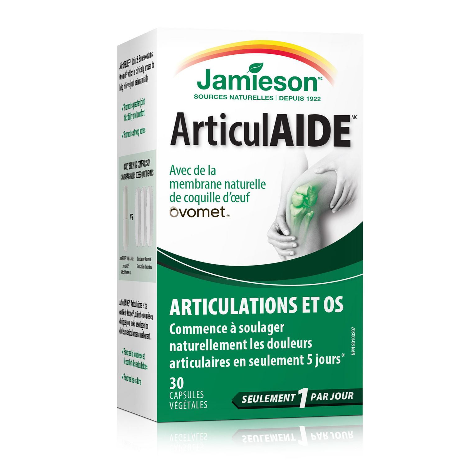 Jamieson Capsules d'ArticulAIDE Articulations et Os 30 gélules