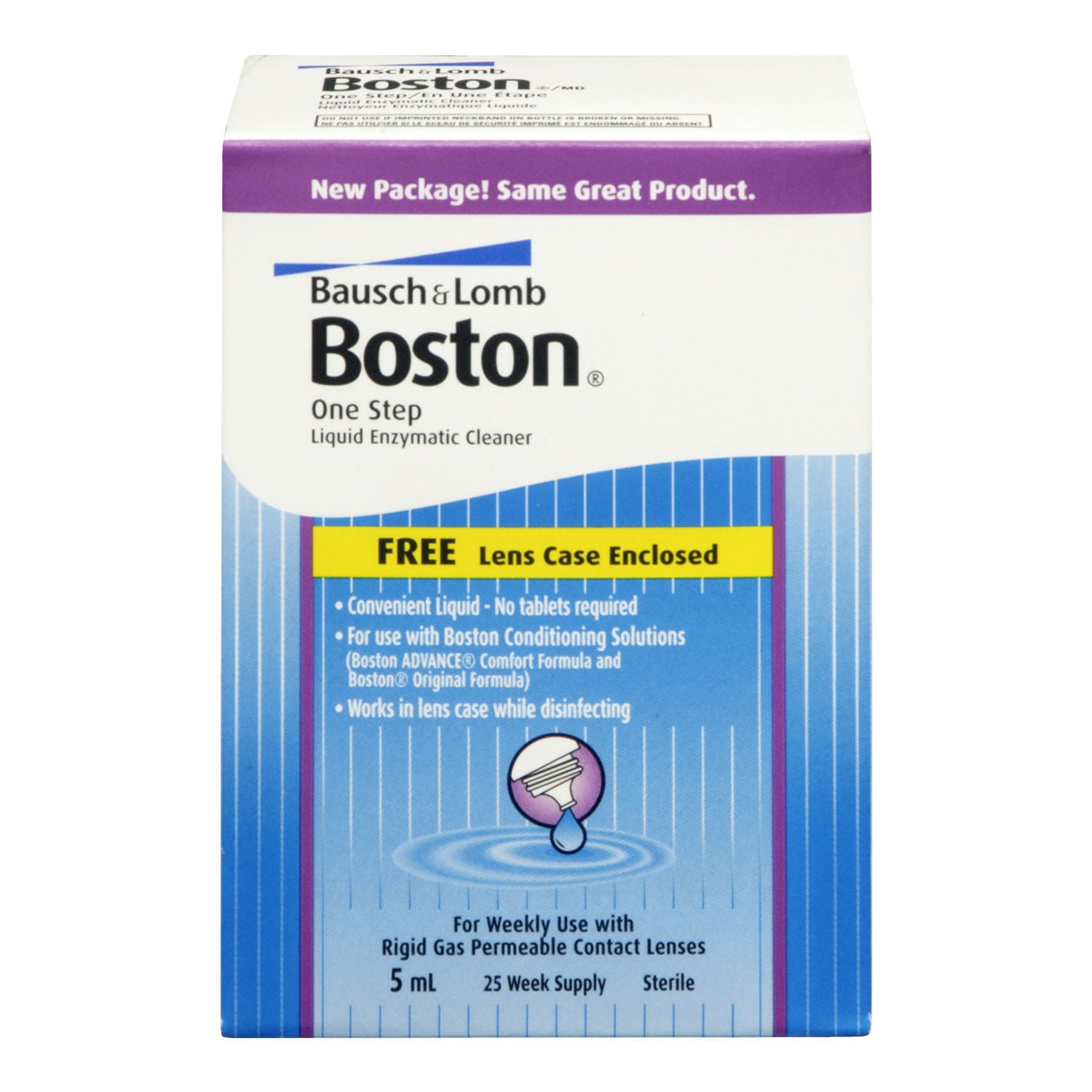 Bausch & Lomb Boston One Step Liquid Enzymatic Cleaner | Walmart Canada