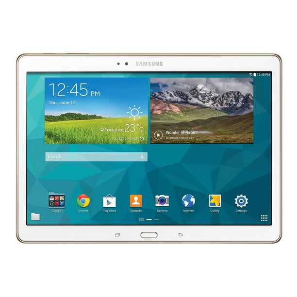 Samsung Galaxy Tab S AMOLED de 10,5 po, 2560 x 1600 pixels (WQXGA) - bronze titane