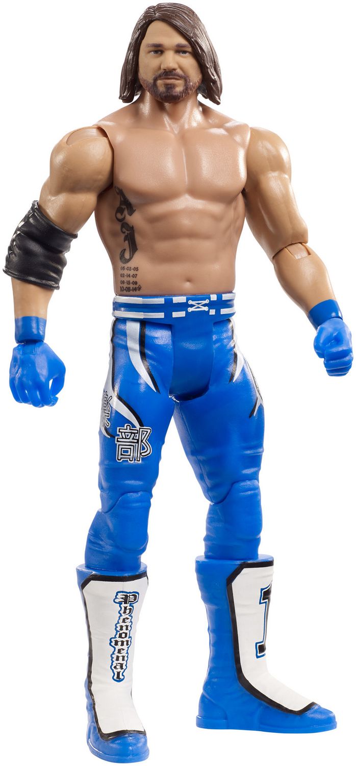 aj styles wrestler toy