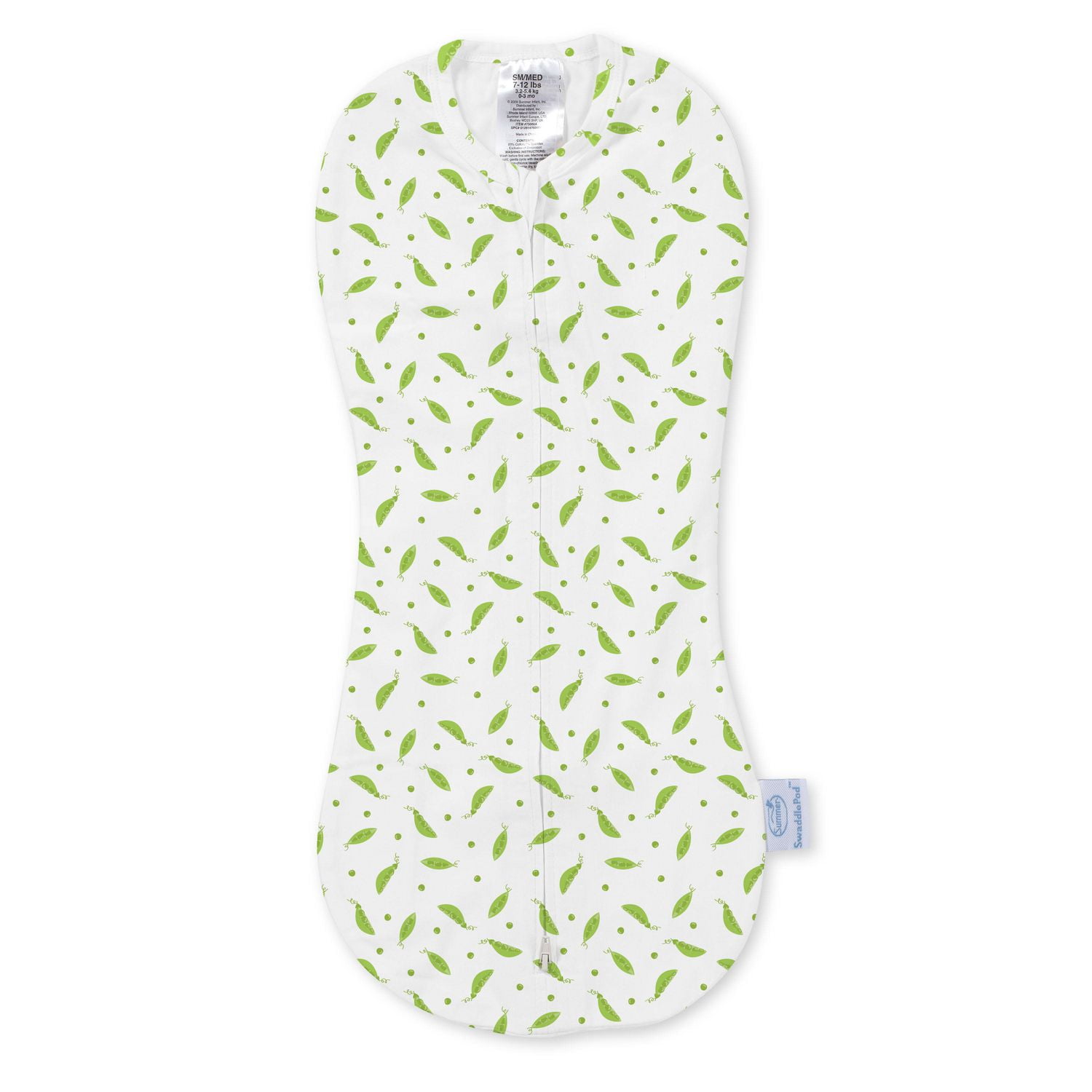 Summer Infant SwaddlePod Small Cotton 2 Pack Pea Pod Walmart