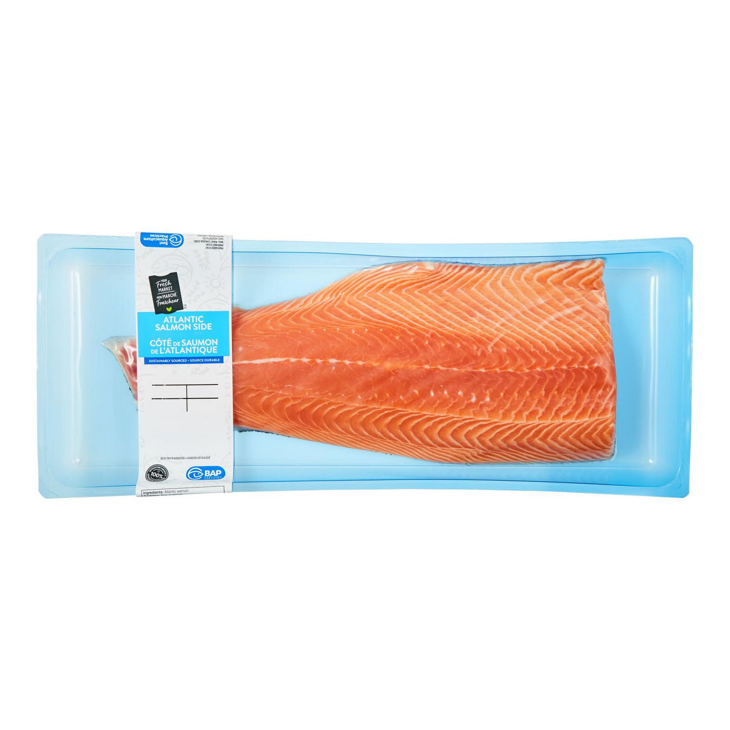 Your Fresh Market Canadian Atlantic Salmon Fillet Portion, 1 piece, 0.70 - 1.00 KG