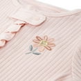 thumbnail image 3 of Huggies® Infant Girl Ruffled Footed Coverall, 3 of 4