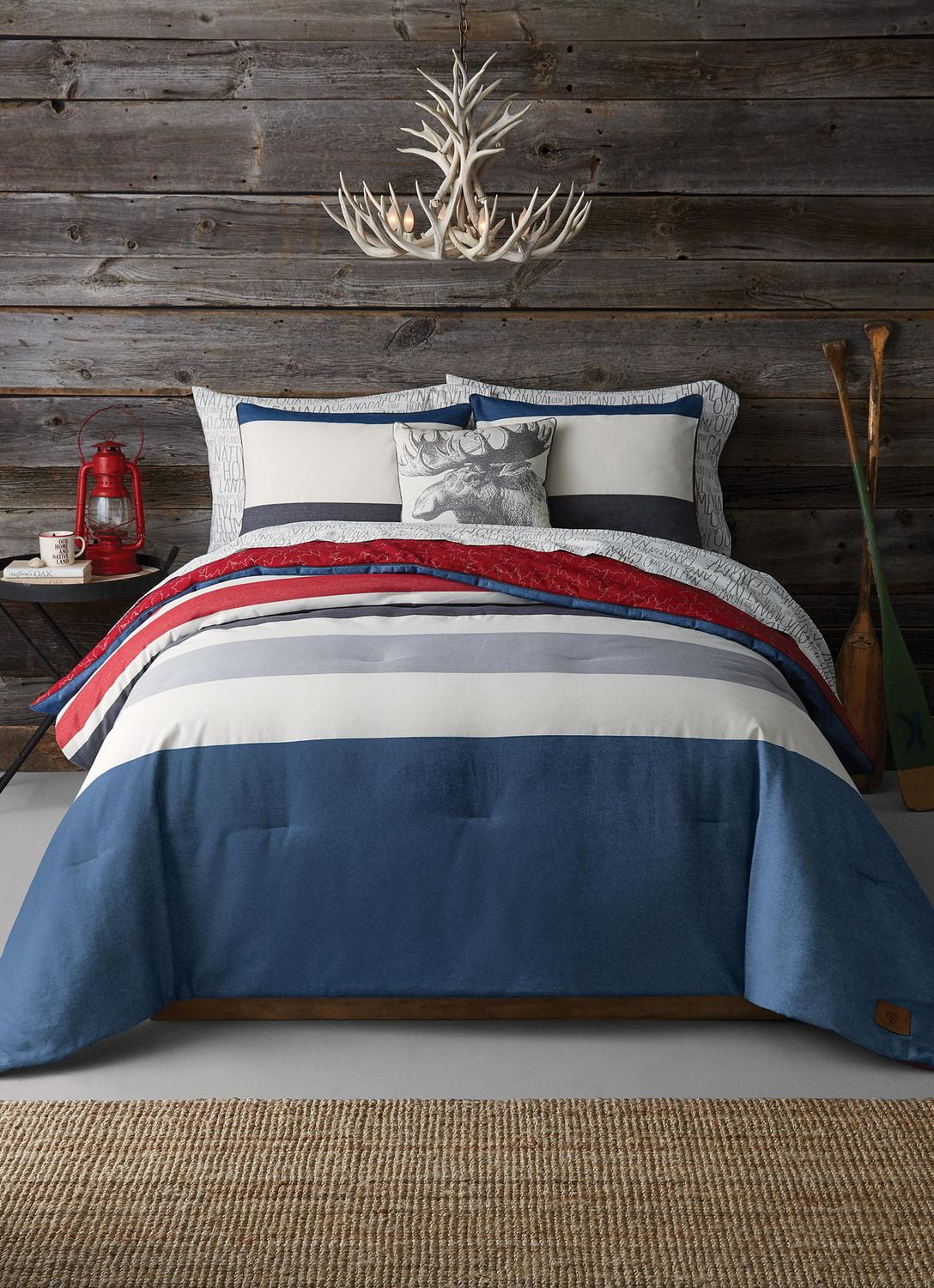 Canadiana Signature Stripe Comforter Set Walmart Canada
