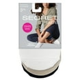 thumbnail image 1 of SECRET STEP SAVERS® High Cut Mesh Stripe Footcover - 3 pairs, 1 of 2