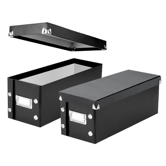 Snap-N-Store CD Storage Box - Black