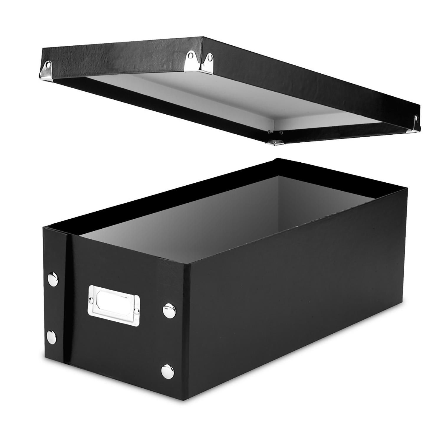 Snap-N-Store DVD Storage Box -Black - Walmart.ca