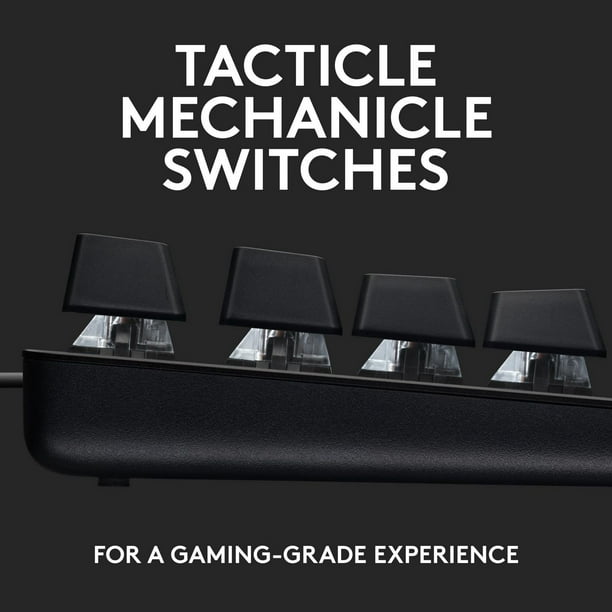 Logitech G413 TKL SE Mechanical Gaming Keyboard - Black, English - US  97855168856