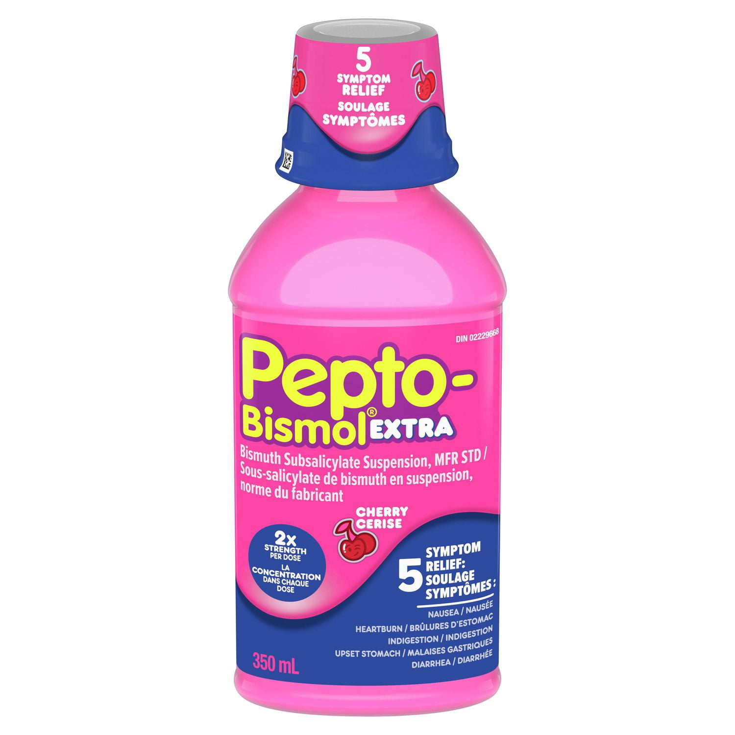 Pepto Bismol Liquid, Upset Stomach Relief, Bismuth Subsalicylate, Multi