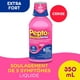 Liquide Pepto Bismol Extra fort pour soulager nausée, brûlures d’estomac, indigestion, malaises gastriques et diarrhée saveur de cerise, 350 mL – image 2 sur 8
