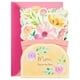 Carte de fête des Mères Hallmark Paper Wonder pour maman - déployable -  Bouquet de fleurs roses ( «  You're the Best » ) – image 3 sur 8