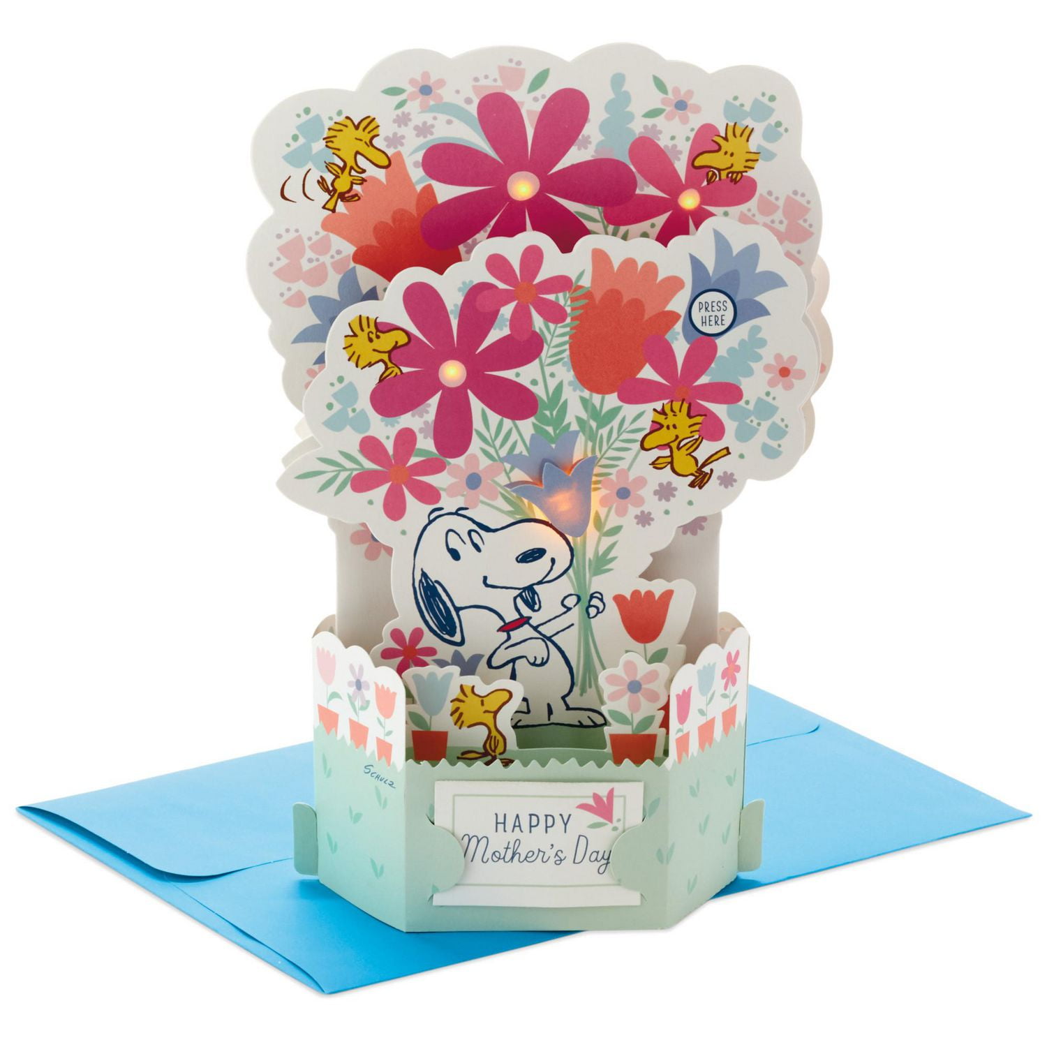 Hallmark Peanuts Pop Up Mother S Day Card With Song For Mom Snoopy Displayable Bouquet Plays Linus And Lucy Walmart Canada