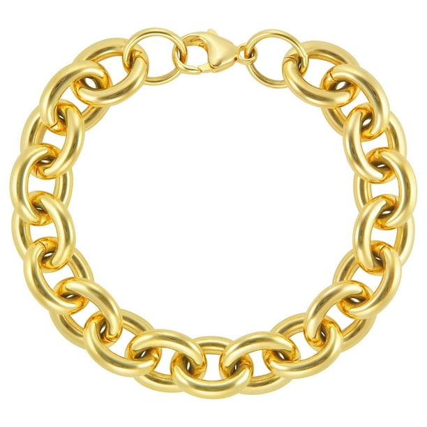 Bracelet bronze/plaqué or