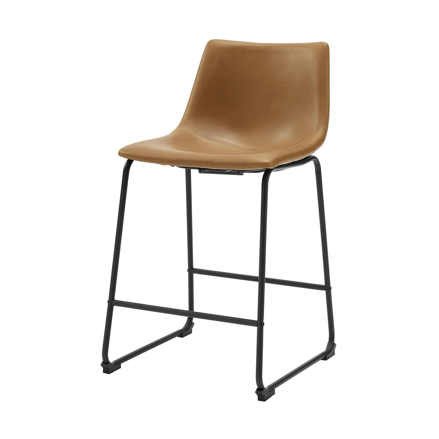 distinctly home james faux leather counter stool