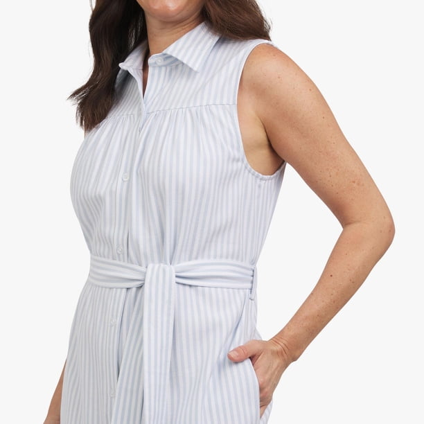 chaps blue dress Chaps Ralph Lauren Women Criss Cross MIDI Royal Blue Dress PXL Stretch