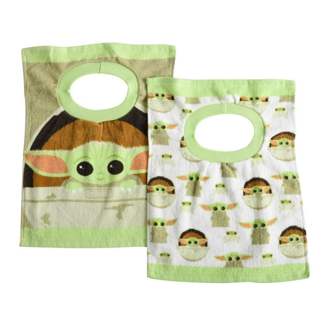 Pullover Cotton Bibs, 2 Pack