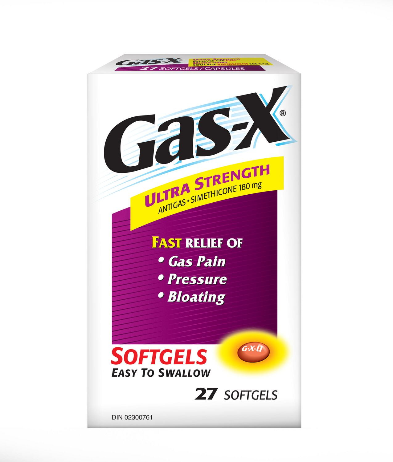 GasX Ultra Strength Fast Gas Relief Soft Gels Walmart Canada