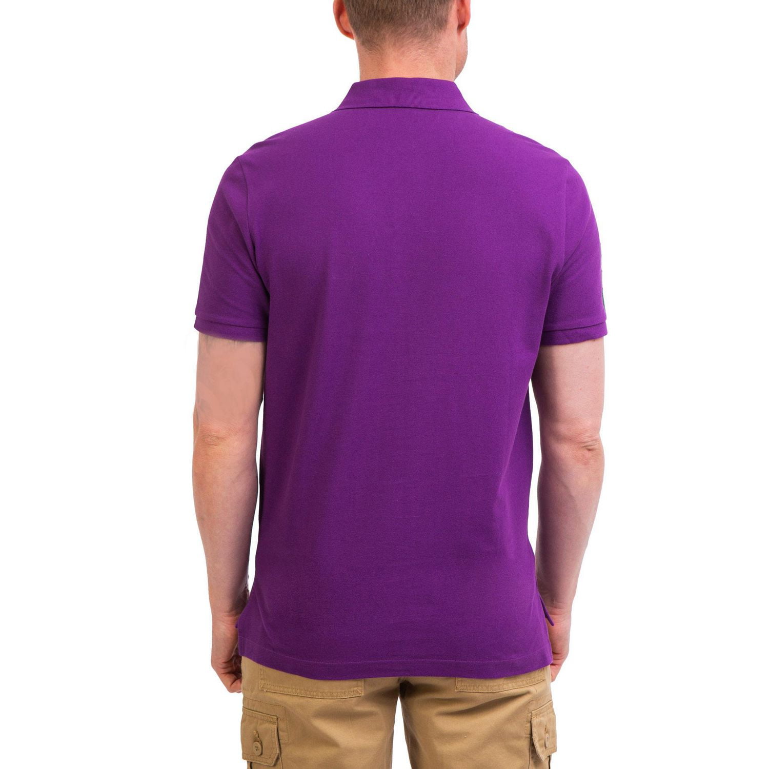 U.S Polo Assn. Men's Solid Pique Polo Shirt