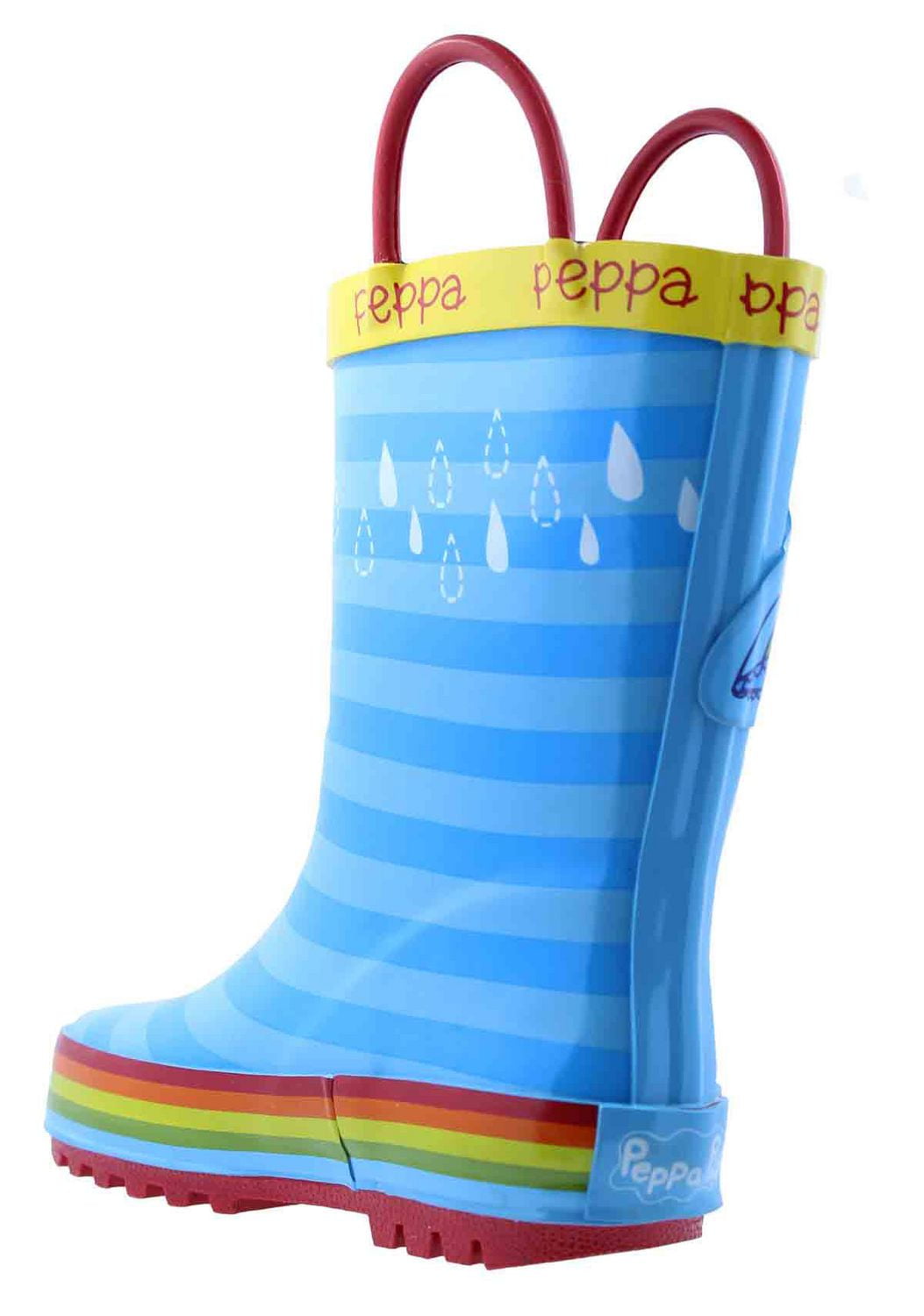 Peppa pig rain outlet boots walmart