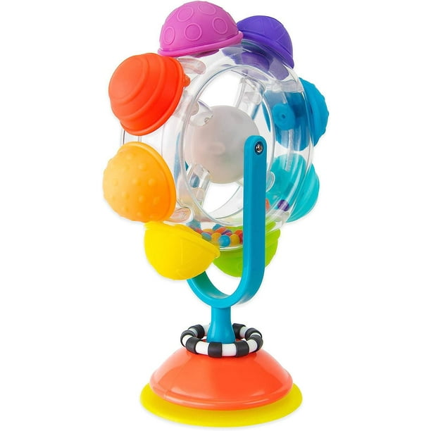 Sassy® Light Up Rainbow Reel Tray Toy, Light up playtime!