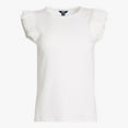 thumbnail image 4 of CHAPS SS RUFFLE TEE, 4 of 4
