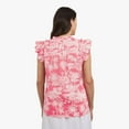 thumbnail image 2 of CHAPS RUFFLE TOP, 2 of 4