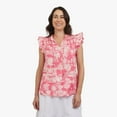 thumbnail image 1 of CHAPS RUFFLE TOP, 1 of 4