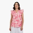 thumbnail image 1 of CHAPS RUFFLE TOP, 1 of 4