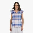 thumbnail image 1 of CHAPS RUFFLE TOP, 1 of 4