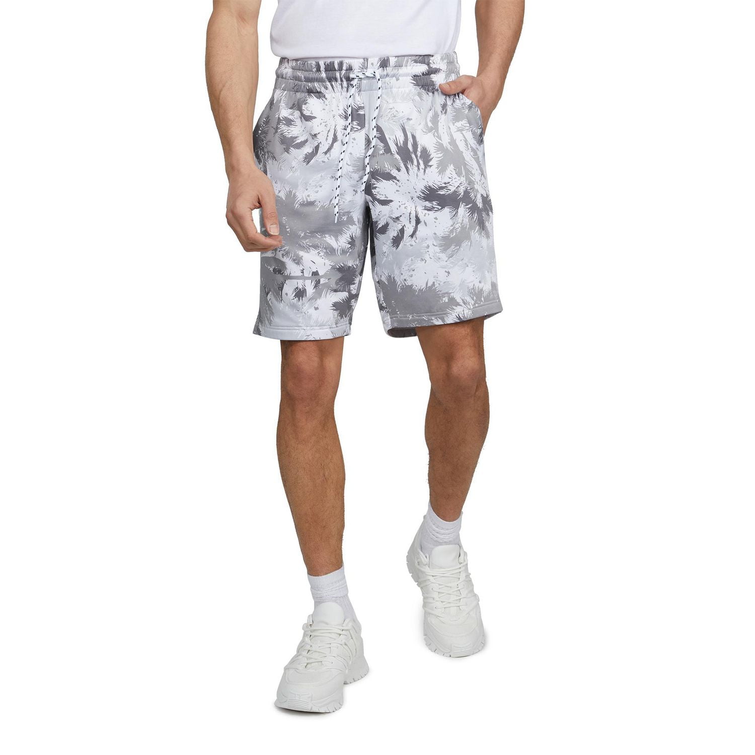 Short polaire technique Matix à imprimé floral pour homme