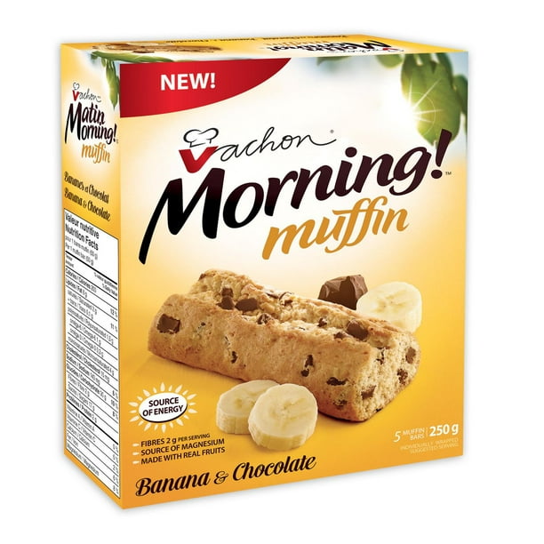 Barre de muffin Morning de Vachon à la banane et au chocolat