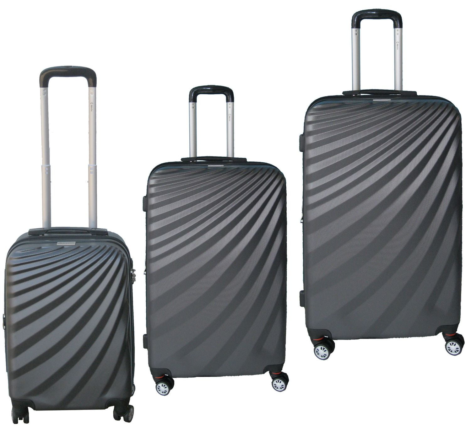 McBrine 3 Piece Abs Luggage Set Walmart Canada
