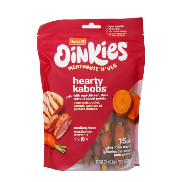 Oinkies Meathouse N'Veg Hearty Kabobs 15pk