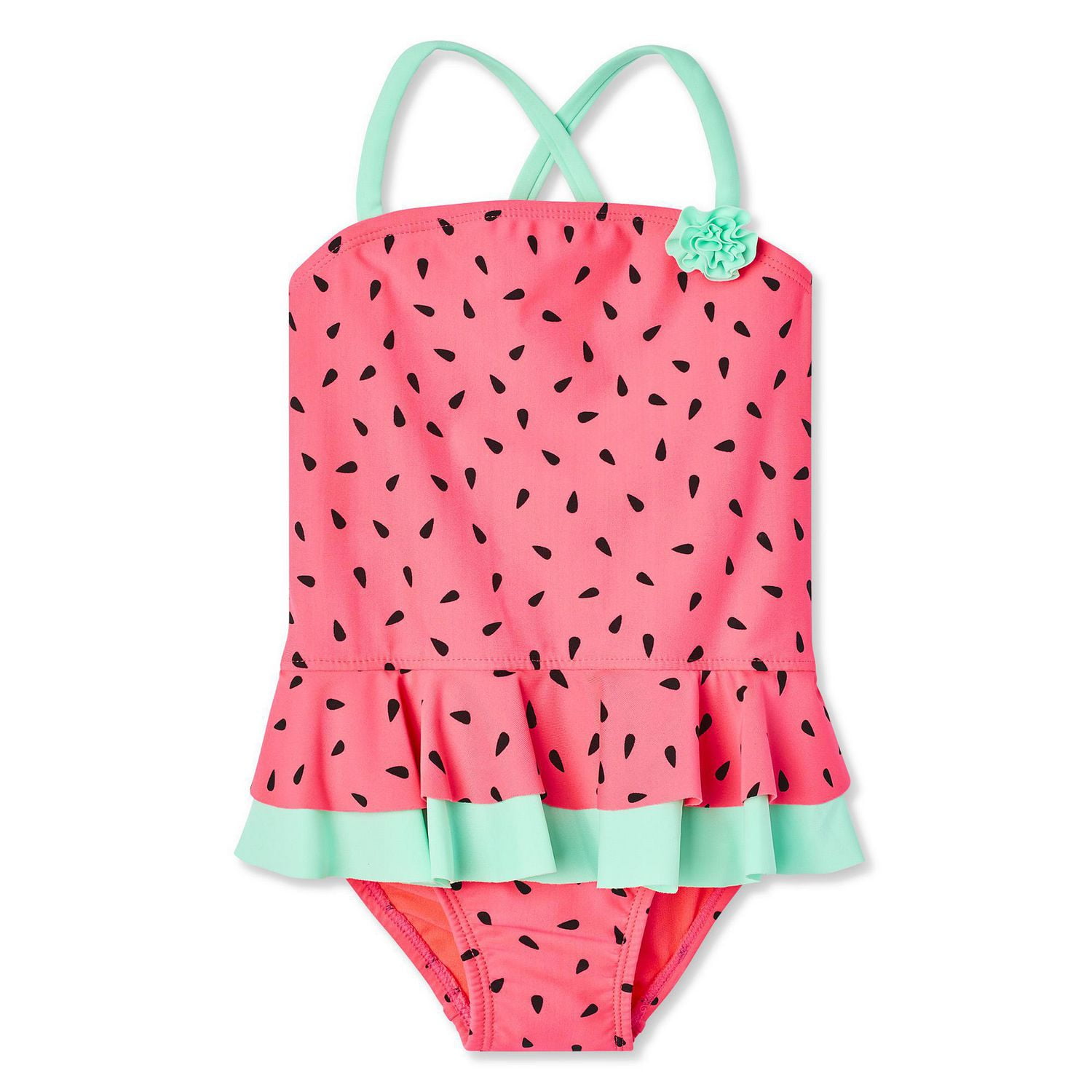 Maillot de bain à volants 1 pièce George pour petites filles