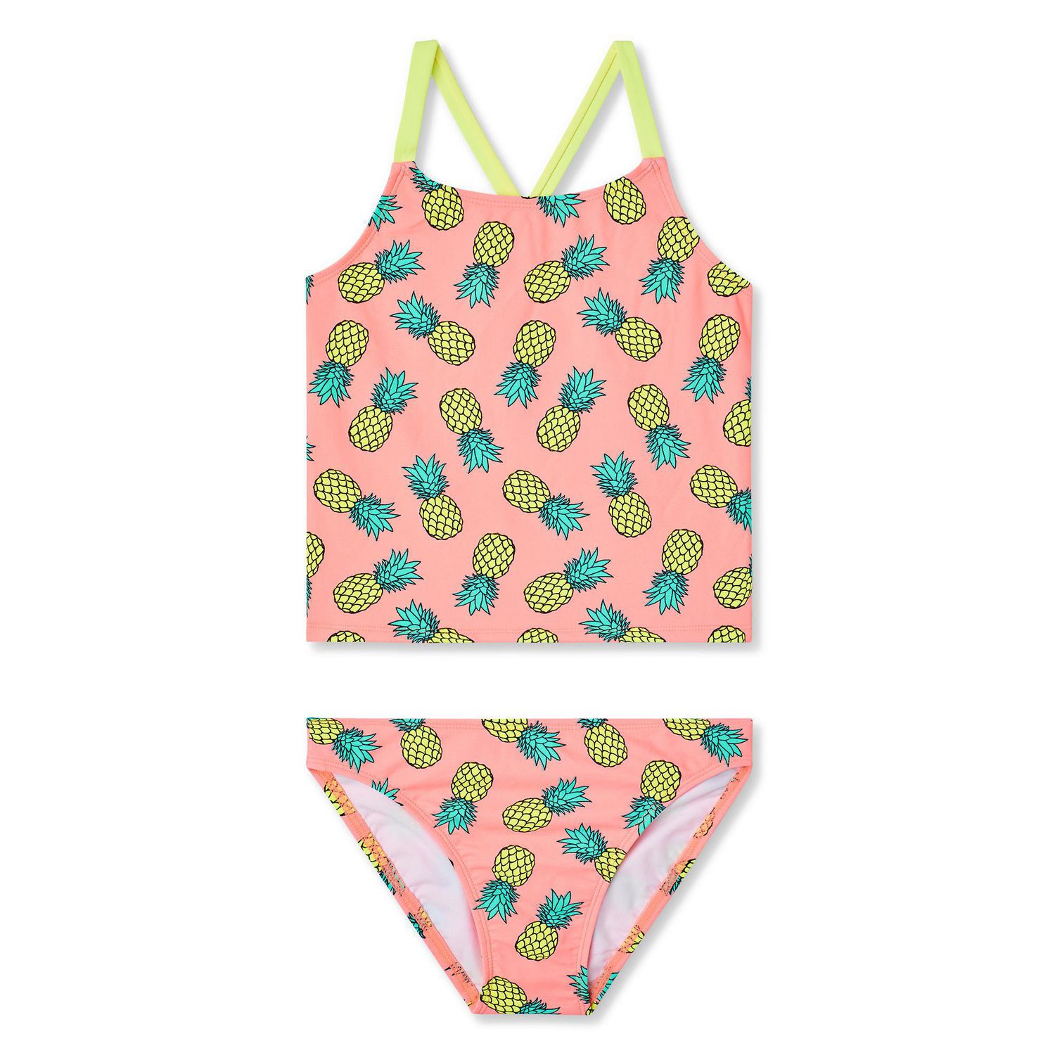 Girls' Print 2Piece Tankini Swimsuit Walmart Canada