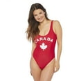 thumbnail image 1 of George Women's Canada Day 1-Piece Swimsuit, 1 of 6