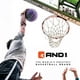 Ballon de rue compétitive en caoutchouc de première qualité Ballon de basketball Fantom – image 5 sur 5