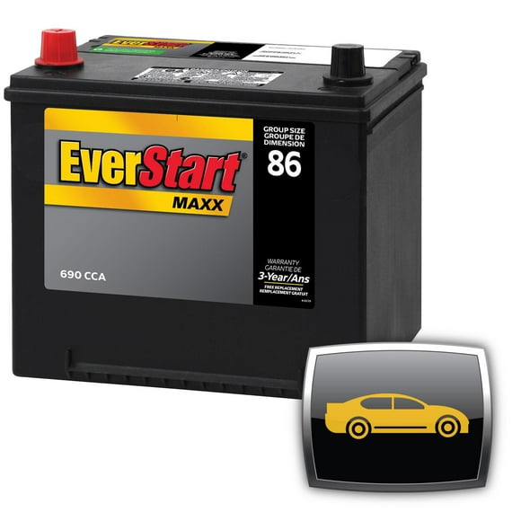 EverStart AUTO MAXX-86 – 12 Volts, Batterie automobile, groupe 86, 690 ADF EverStart – Batterie automobile