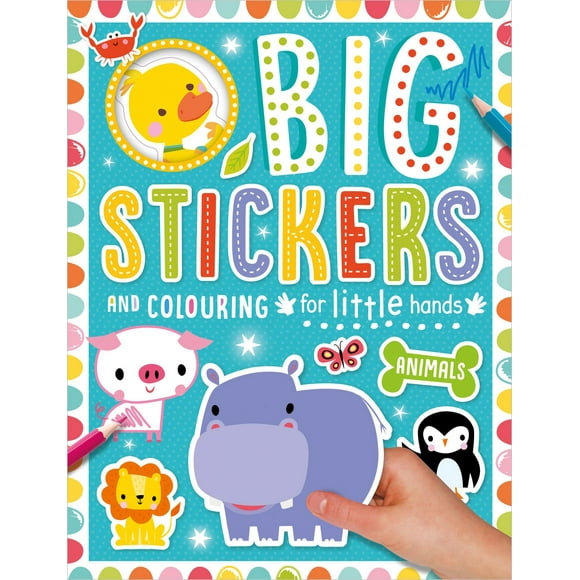 Big Stickers for Little Hands Animals, Big Stickers Animals 24 page