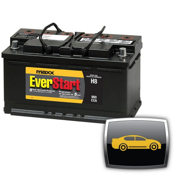 EverStart AUTO MAXX-H8 – 12 Volts, Batterie automobile, groupe H8/49, 900 ADF EverStart – Batterie automobile
