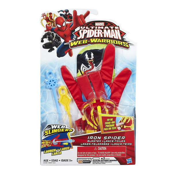 Marvel Ultimate Spider-Man Web Warriors Web Slingers - Lance-toiles Iron Spider