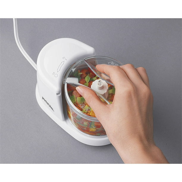 1.5 Cup Food Chopper, White - Model 72500PS