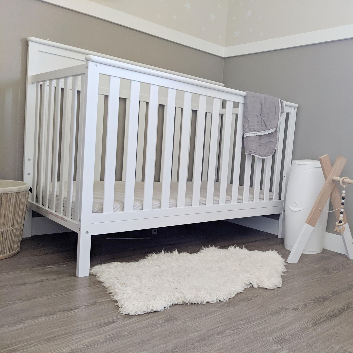 Crib converts to what hotsell size bed