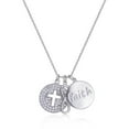 thumbnail image 1 of Collier Quintessential en argent sterling "FOI", 1 of 3