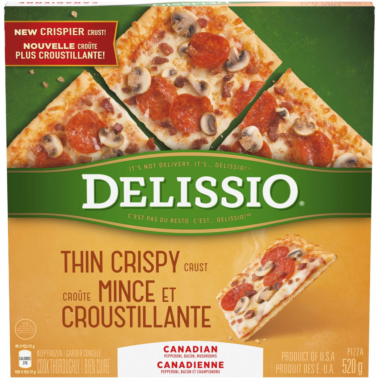 DELISSIO® Thin Crispy Crust Canadian Pizza Walmart Canada