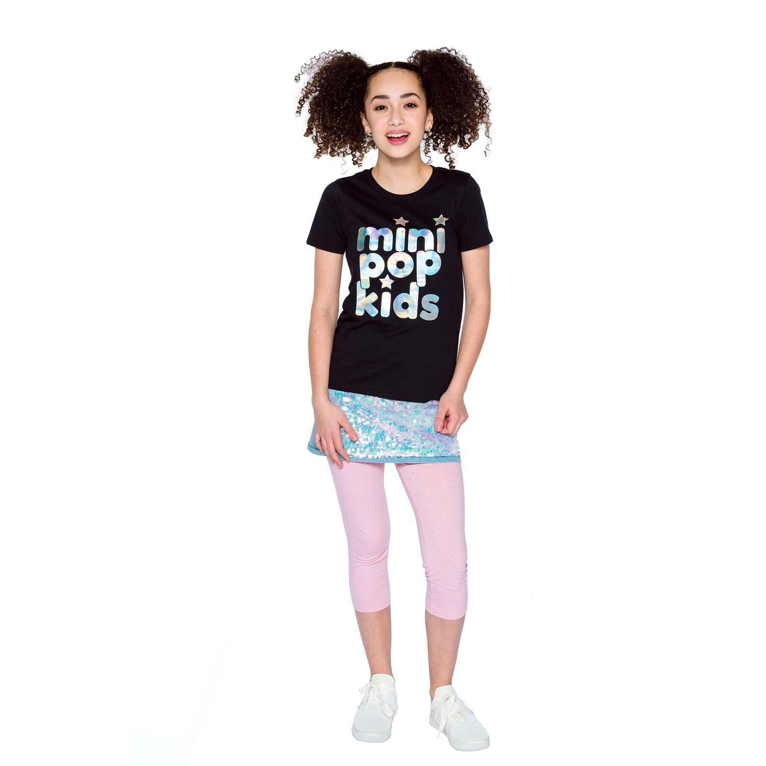 Girls Mini Pop Kids Denim Skirt
