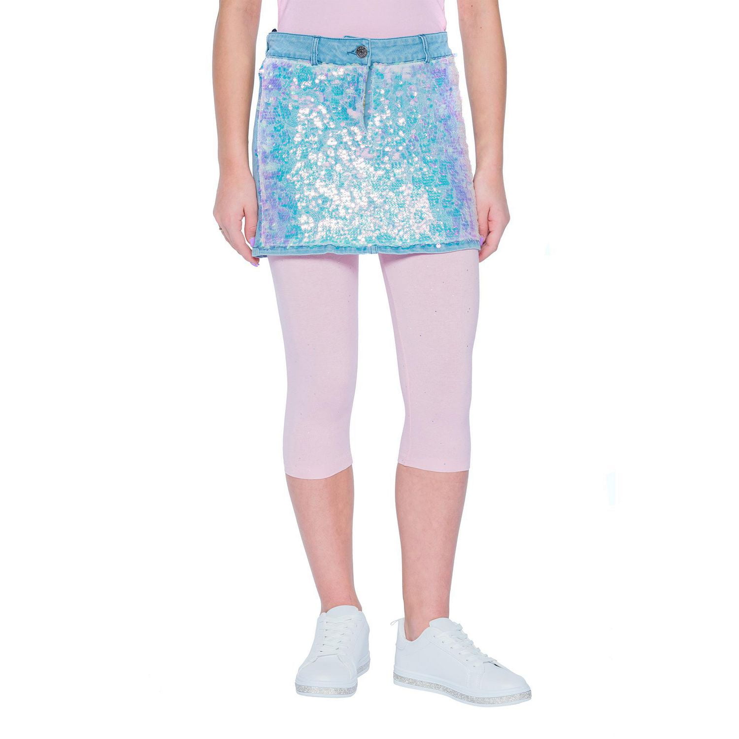 Girls Mini Pop Kids Denim Skirt