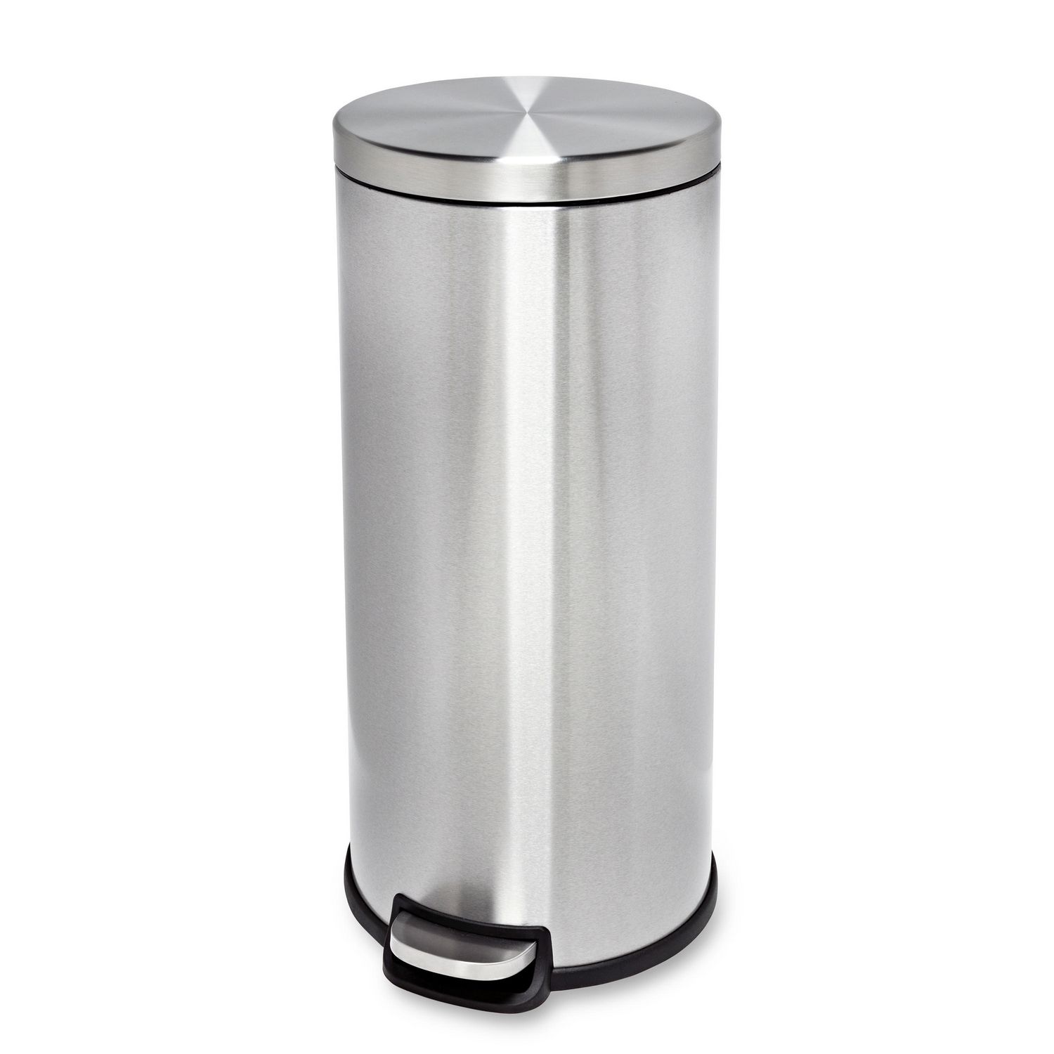 30L Stainless Steel Step Trash Can | Walmart Canada 30l Stainless Steel Trash Can